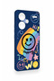 Redmi Note 13 Pro Plus Compatible Happing Smile Patterned Silicone Case - 3