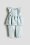 2 Parçalı Pamuklu Muslin Set - 3