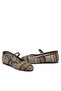 Women's Colorful Straw Detailed Orthopedic Non-Slip Sole Ballerina Shoes 19045 - 6
