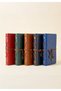 Prestige Collection 5-Piece Vintage Leather Notebook Set with Anchor, Compass, Sailor Theme & Unlined, Spiral-Bound, Retro/Journal Diary, Memory, Souvenir, Agenda Gift Set {5~Pieces} - 4