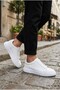 White Lightweight White Sole Lace-Up Style Men's Sports Shoes Tgz230160 - 4
