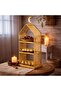 Crescent Food Display Stand - Dessert High Tea,3 Tier Stand for Iftaar Parties, Ramadan, Kitty Parties, House Party. - 3