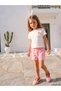 Ozmarka New Season Girls' Printed T-Shirt and Shorts - 2
