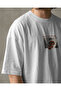 Hide the Feeling Unisex White Oversize T-Shirt - 3