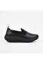 Z199 Women's Stretchy Laser Patterned Thick Sole Comfortable Lightweight Genuine Leather Casual Shoes - 2
