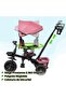 6-in-1 Evolutionary Tricycle for Children – Folding Stroller with Push Handle, Reversible Seat, Extendable Canopy and First Steps Mode – Ideal for Newborns to 5 Years - 5
