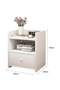 Nightstands Home Bedside Storage Cabinet With Drawer And Shelf Bedside Table with Drawer 40x33x26cm - 7