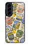 Samsung A57 Amalfi Sardines Design Glossy Phone Case