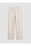 Ozmarka New Season Heart Patterned Women's Pajama Bottoms - 6