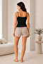 Women's 2-Piece Basic Undershirts with Lace Detail & String Straps - 95% Cotton, Flexible for Daily Use - 8