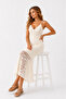 Elise Lace Guipure Midi Dress - 6