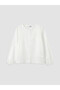 Ozmarka New Season Long Sleeve Scallop Detailed Girls' Shirt