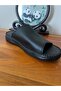 Comfortable Genuine Leather Slippers with Heel Pad - 5