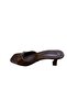 Women's Goblet Heeled Single Strap Slippers - 3