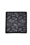 Shawl Patterned Hand-Sewn Soft Scarf - Black - 2