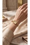 Luna Women's Steel Watch Gold Color Vintage Old Money Luxury Special Design Case Women's Wristwatch |   Limited Edition 2026 - 6