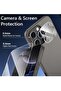 iPhone 16 Pro Max Ultra-Thin Matte Gray Case – Soft Touch Cover with Camera Lens and Screen Protectors - 3