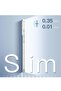 Ultra Slim (0.35mm) Case for iPhone 14 Pro 6.1-Inch | Camera Lens Cover | Frosted Clear - 3