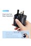 MC-09 Multi-function Universal Travel Adapter Plug (Black) - 4
