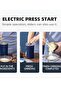 OG Electric Coffee Grinder – 200W Stainless Steel with Timer and Filter (Compact Design) - 6