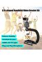 Handheld Video Rig, Universal U Grip Handle Vlog Bracket Stabilizer Kit with LED Light Mic - 4