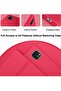 2024 iPad Pro 11" Case (M4, 5th Gen) - Smart Case with Pencil Holder, Touch ID Support, Auto Wake/Sleep Function (Red) - 3