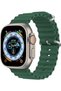 Ocean Band Compatible with Apple Watch Ultra Ocean 38mm 40mm 41mm 42mm 44mm 45mm 49mm, Adjustable Soft Silicone Sport Band Buckle for Apple Watch Ultra iWatch