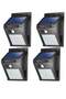 4 pack 35 LED Solar Lights Outdoor Waterproof Solar Motion Sensor Light Wireless Lights Outside Wall Lamp for Driveway Patio Garden Path