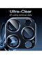 Camera Lens Protector for iPhone 15 Pro/Pro Max, 9H Tempered Glass, Matte Metal, Blue - 4