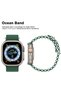 Ocean Band Compatible with Apple Watch Ultra Ocean 38mm 40mm 41mm 42mm 44mm 45mm 49mm, Adjustable Soft Silicone Sport Band Buckle for Apple Watch Ultra iWatch - 2