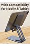 MK60 Rotating Stable and Antiskid wide compatibility foldable Desktop Holder For Mobile and Tablet - 2