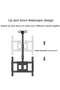 T560-15 32" - 70" Inches LCD, LED TV Wall Ceiling Mount Bracket Stand - 3