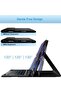 Case for iPad Air 13" (M2, 2024) & iPad Pro 12.9" (Gen 3-6) - Detachable BT Keyboard, Slim Folio, Pencil Holder - 5