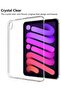 Clear Case for iPad Mini 6 (8.3" 2021 6th Gen) - Ultra-Thin Soft TPU Back Cover - 2