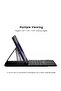 Samsung Galaxy Tab S7 FE / S7 Plus /S8+ 12.4 inch Case with Keyboard - Smart Detachable Wireless - 2