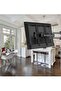 Full Motion TV Wall Mount, Articulating Swivel Extension Arm, Fits 37-75" TVs Up to 132lbs, Max VESA 600x400mm - 5