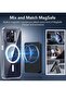 iPhone 15 Pro Max Case, MagSafe Compatible, Military-Grade Protection, Clear - 5