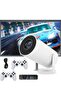 Multi-Function Mini Projector: Gaming and Movies with Bluetooth 5.0 and 10000+ Games