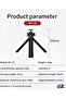 Mini Tripod Extendable Selfie Vlogging Tripod Stand - 2