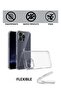 Case Cover for iPhone 16 Pro Max - Ultra Clear Flexible Shockproof Silicone Back Case - 2
