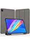 Space Gray iPad Pro 11 Inch Case (2022/2021) – Trifold Stand with Pencil Holder, Soft TPU Back - 2