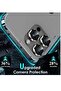 Camera Lens Protector Compatible with iPhone 15 Pro/15 Pro Max, Tempered Glass, Natural Titanium - 2