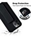 Apple iPhone 15 Pro Max TPU Rubber Silicone Hand Grip Protective Phone Case Cover - Black - 5