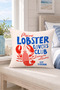 Maine Lobster Lovers Club Marin Decorative Throw Pillow Case Summer Home Decor 43X43 cm - 8
