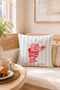 Dolce Vita Lobster Striped Marine Decorative Throw Pillow Cover Mediterranean Decor 43X43 cm - 2
