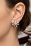 Premium Geometric Stone Women's Earrings - 2