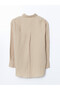 Plain Muslin Women's Shirt Tunic - 7