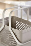 5-Piece Gray Basket with Handles Multi-Purpose Kitchen Bathroom Organizer Set - 3