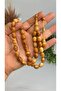 White Kuk Tree Prayer Beads with White Musk Fragrance. A Lasting Fragrance. Includes Certificate of Authenticity and Bottled Perfume - 3