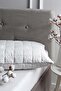 Özdile K Natural 1 Piece Cotton Quilt + 2 Pieces Cotton Pillows (King Size Battal Set) - 3